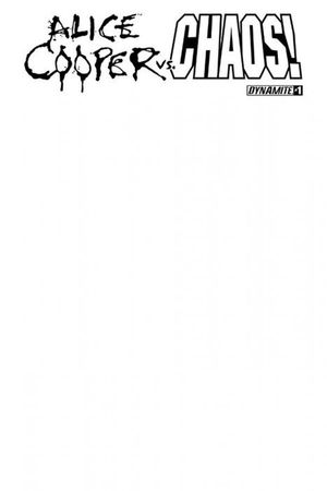 Alice Cooper Vs Chaos #1 (Blank Sketch Edition)