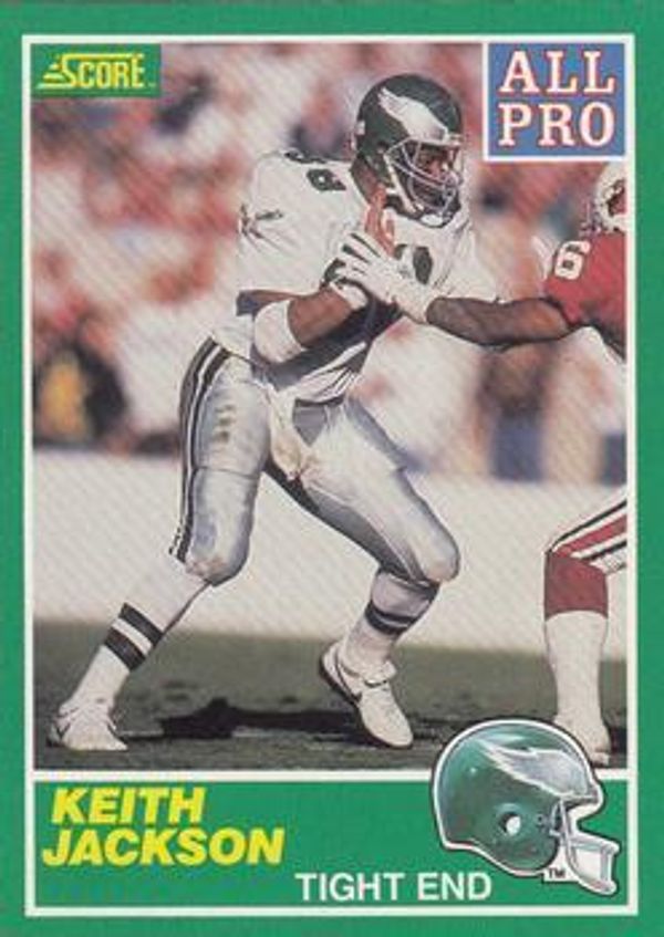 Keith Jackson 1989 Score #293