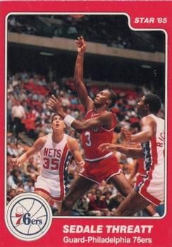 Sedale Threatt 1984 Star #209 Sports Card