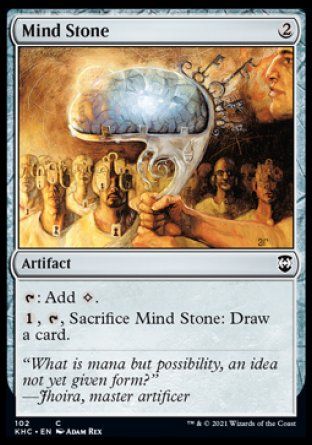 Mind Stone (Kaldheim Commander Decks) Trading Card