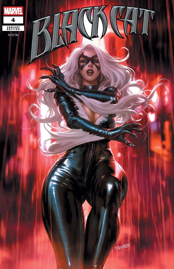Black Cat #4 (Derrick Chew Black Cat Variant) Comic