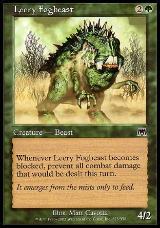 Leery Fogbeast (Onslaught) Trading Card