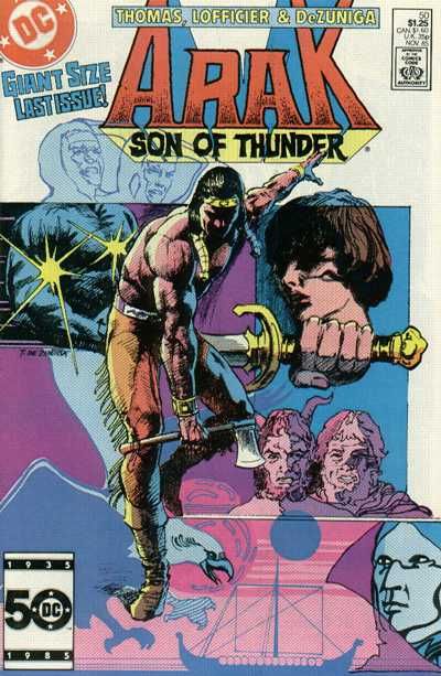 Arak, Son of Thunder #50 Comic