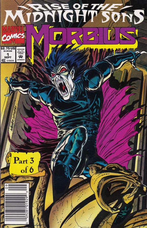 Morbius: The Living Vampire #1 (Newsstand Edition)