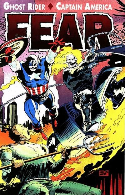 Ghost Rider / Captain America: Fear Comic