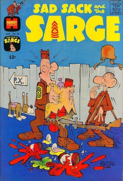 Sad Sack And The Sarge #38 Comic