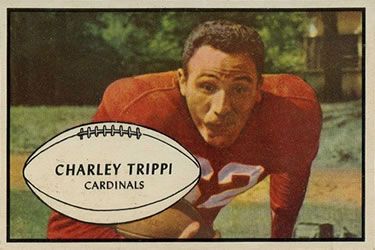 Charley Trippi 1953 Bowman #17 Sports Card