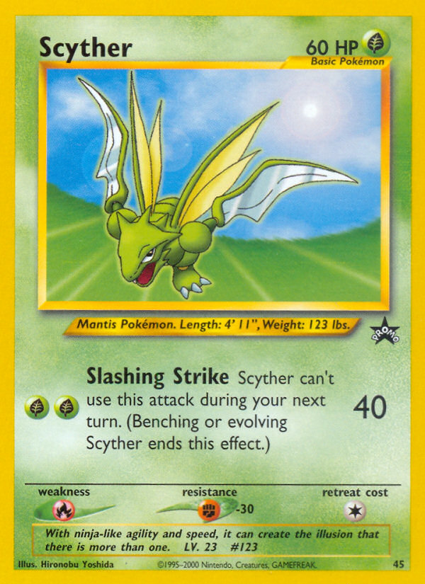 Scyther (45/53) - Wizards Black Star Promos Pokémon Card