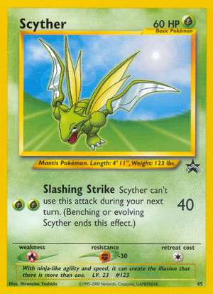 Scyther (45/53) - Wizards Black Star Promos