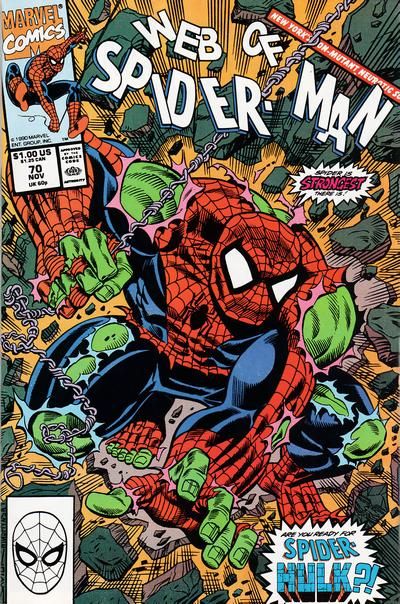 Web of Spider-Man #70 Comic