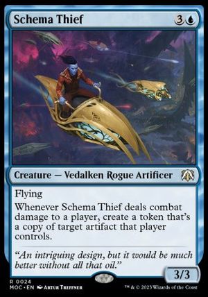 Schema Thief (March of the Machine Commander Decks)