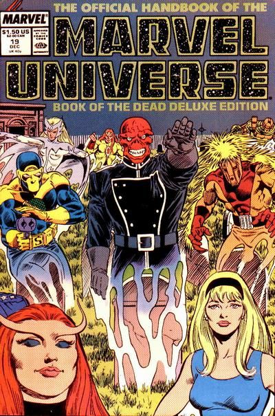 Official Handbook Of The Marvel Universe, The #19 Comic