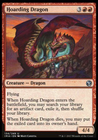 Hoarding Dragon (Iconic Masters) Trading Card