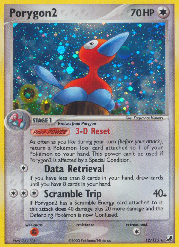 Porygon2 (12/115) - Unseen Forces Pokémon Card