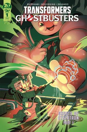 Transformers/Ghostbusters #1 (25 Copy Cover Ganucheau)