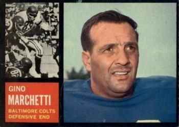 Gino Marchetti 1962 Topps #8 Sports Card