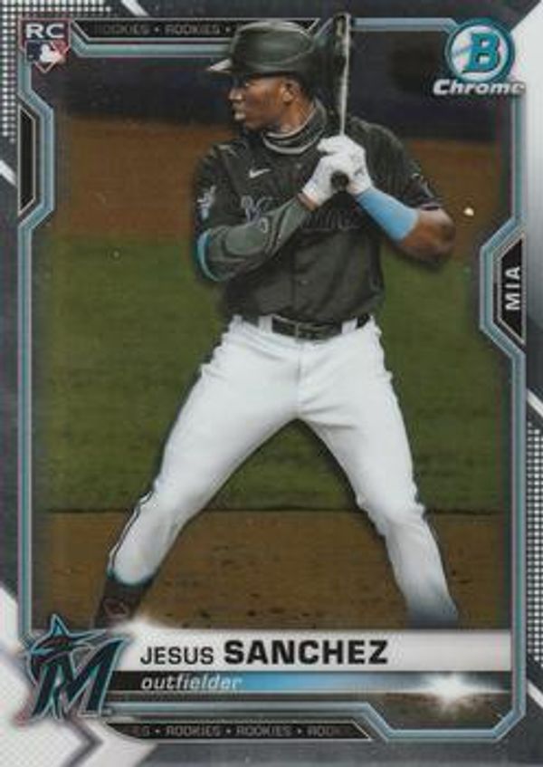 Jesus Sanchez 2021 Bowman Chrome Baseball #35