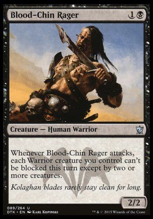 Blood-Chin Rager (Dragons of Tarkir) Trading Card