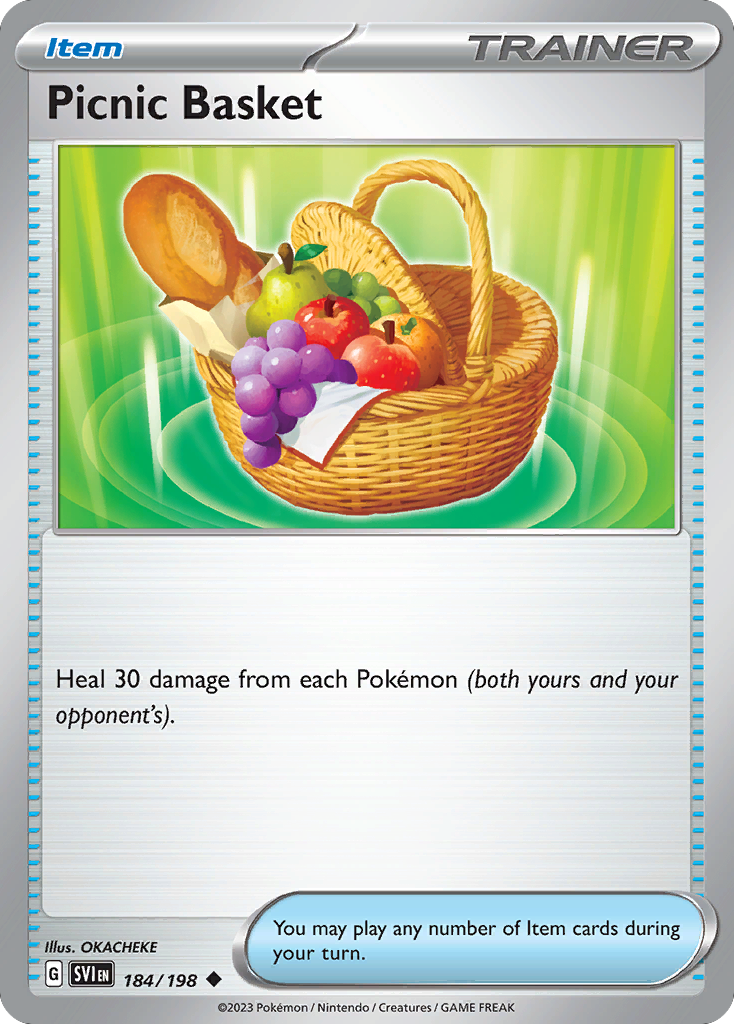 Picnic Basket (184/198) - Scarlet & Violet Pokémon Card