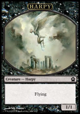 Harpy (Theros) Trading Card