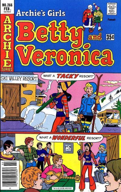 Archie's Girls Betty and Veronica #266 Comic