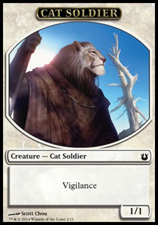 Cat Soldier (Born of the Gods) Trading Card