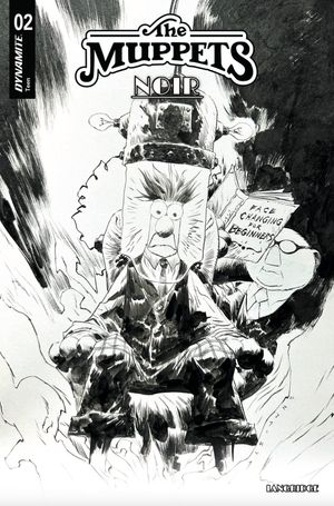 Muppets Noir #2 (Cvr D Inc 1:10 Jae Lee Line Art Variant)