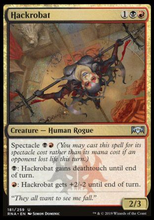 Hackrobat (Ravnica Allegiance) Trading Card