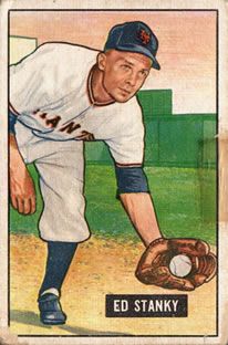 Eddie Stanky 1951 Bowman #13 Sports Card