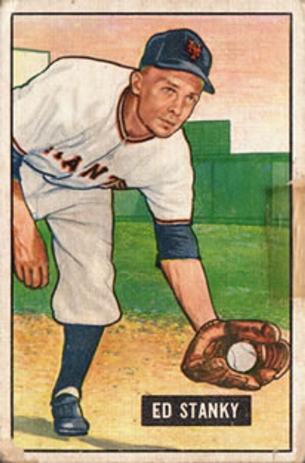 Eddie Stanky 1951 Bowman #13