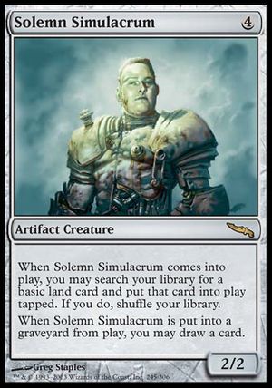 Solemn Simulacrum (Mirrodin)