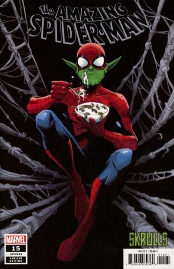Amazing Spider-man #15 (Garbett Skrulls Variant)