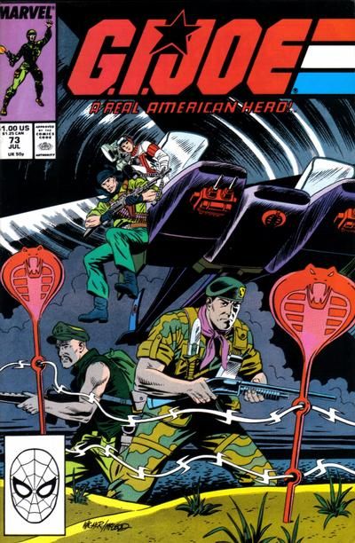 G.I. Joe, A Real American Hero #73 Comic