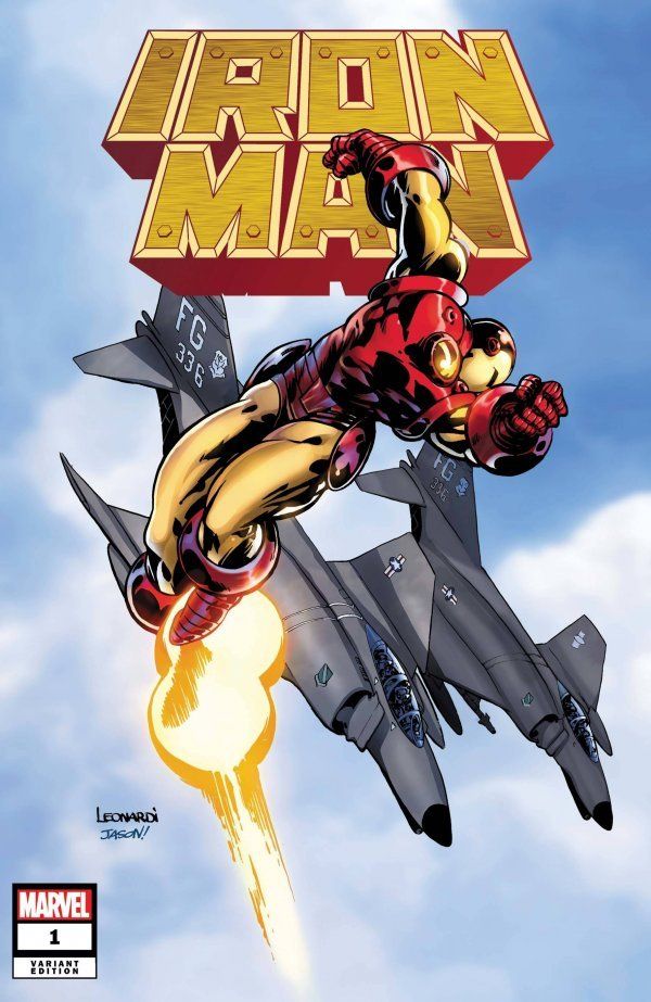 Iron Man #1 (Leonardi Hidden Gem Variant)