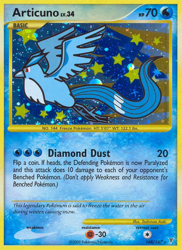 Articuno (148/147) - Supreme Victors Pokémon Card