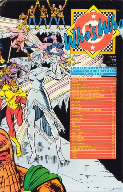 Who's Who: The Definitive Directory of the DC Universe #12 Comic