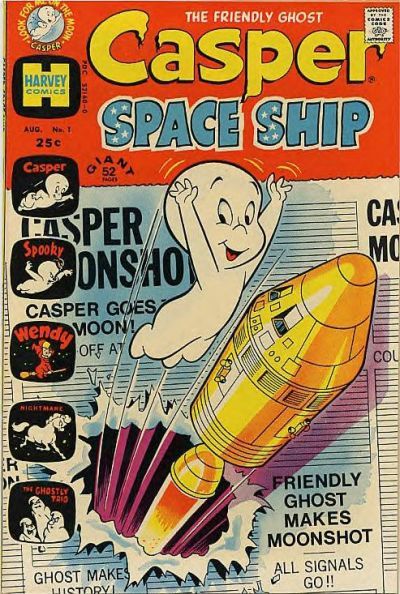 Casper Space Ship #1 Comic