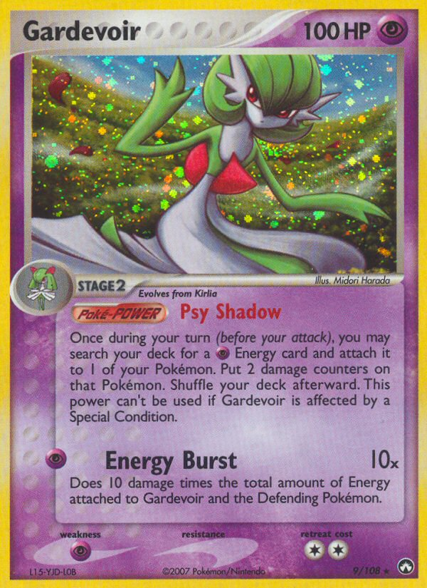 Gardevoir (9/108) - Power Keepers Pokémon Card