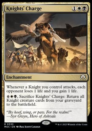 Knights' Charge (March of the Machine Commander Decks)