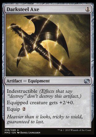 Darksteel Axe (Modern Masters 2015) Trading Card