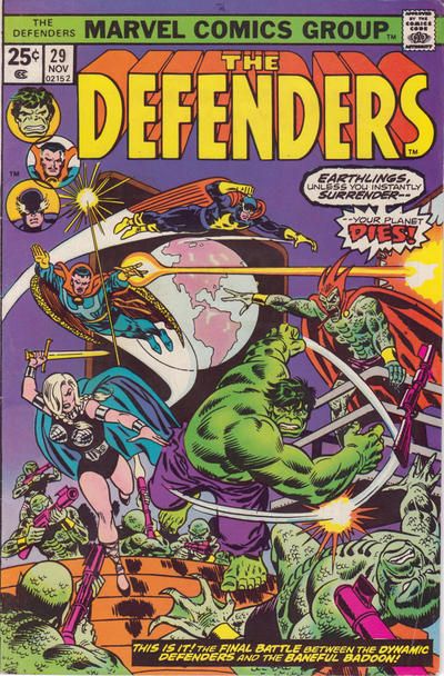The Defenders #29 Comic