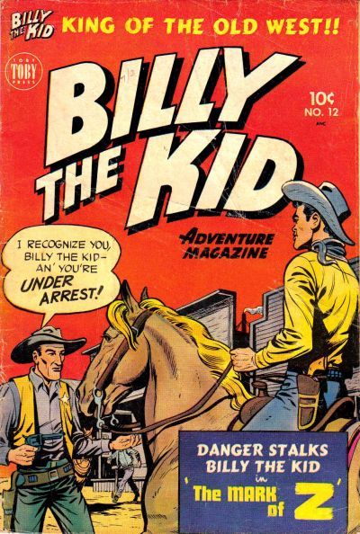 Billy the Kid Adventure Magazine #12 Comic