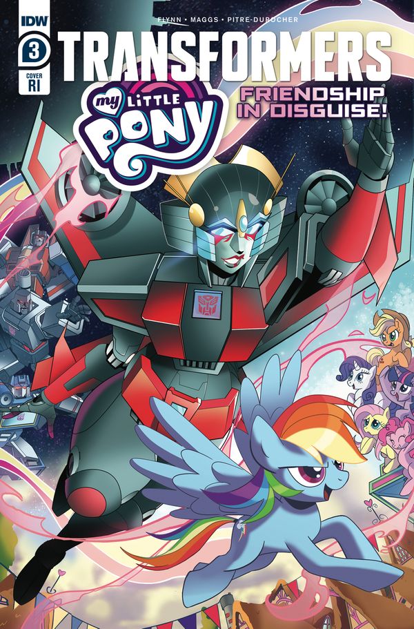 My Little Pony/Transformers #3 (10 Copy Cover Tramontano)