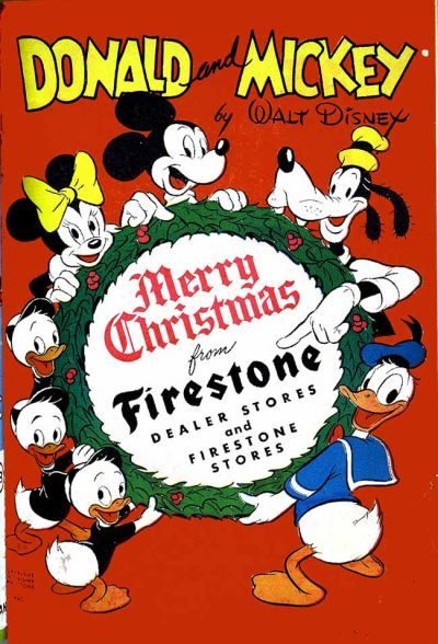 Donald and Mickey Merry Christmas #1946 Comic