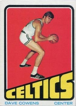 Dave Cowens 1972 Topps #7 Sports Card