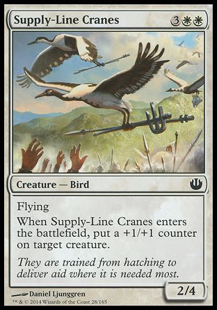 Supply-Line Cranes (Journey into Nyx) Trading Card