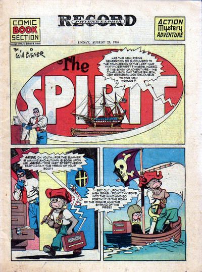 Spirit Section #8/25/1946 Comic