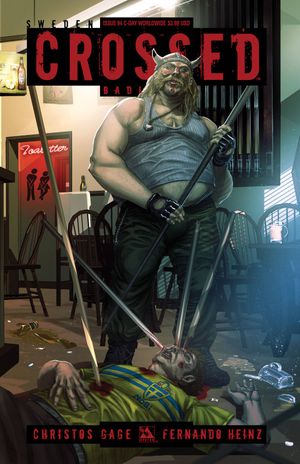 Crossed Badlands #94 (C-day Worldwide Cover)