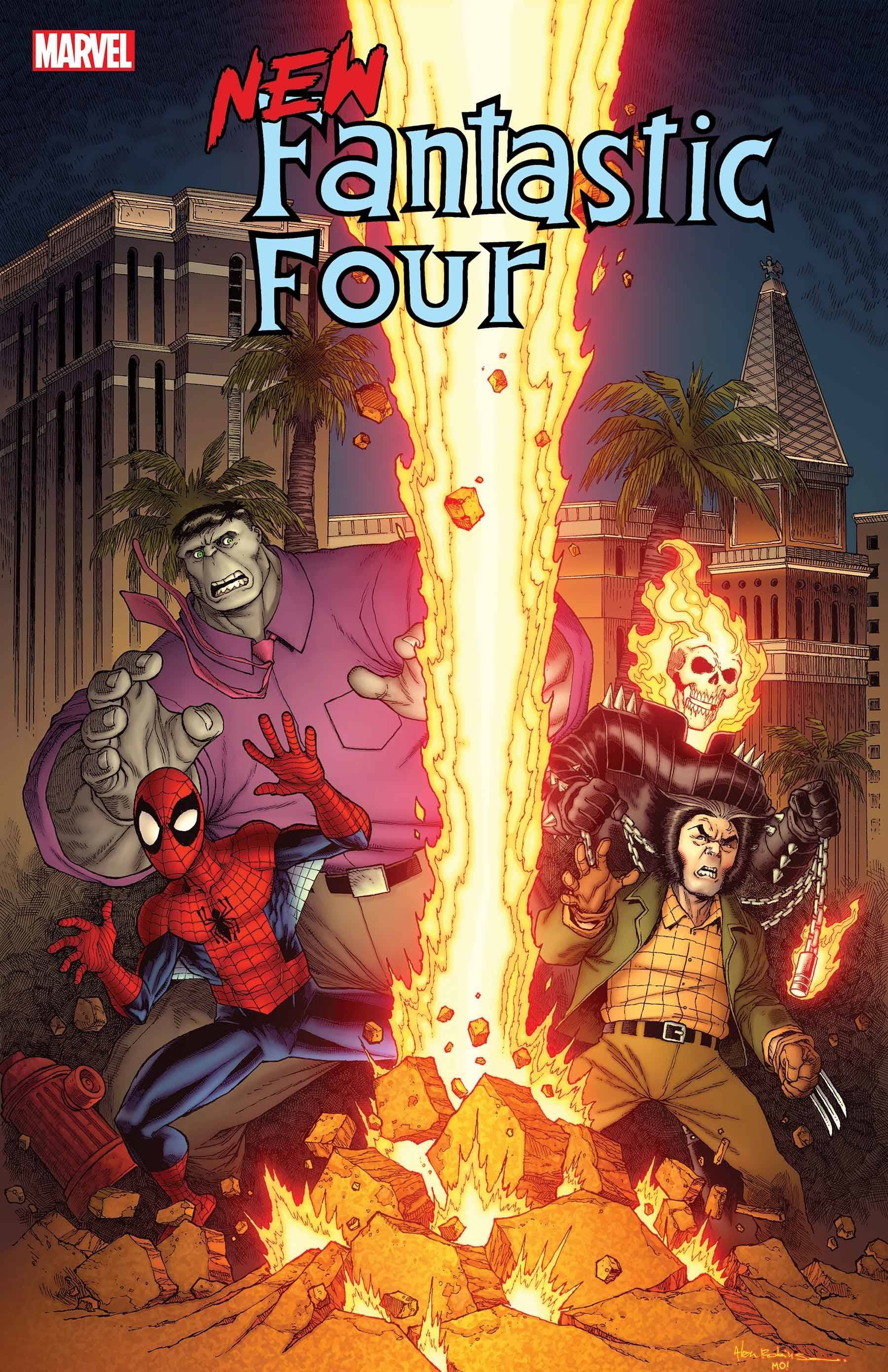 New Fantastic Four #4 Comic