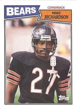 Mike Richardson 1987 Topps #60 Sports Card